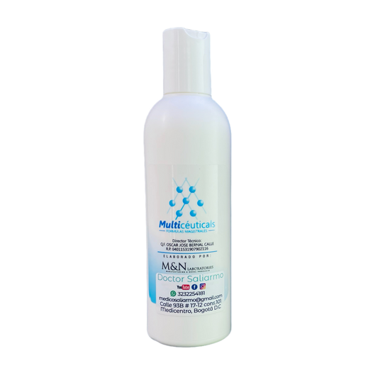 La Mascarilla flash antiacné es un producto recomendado para el control del crecimiento bacteriano en casos de acné.