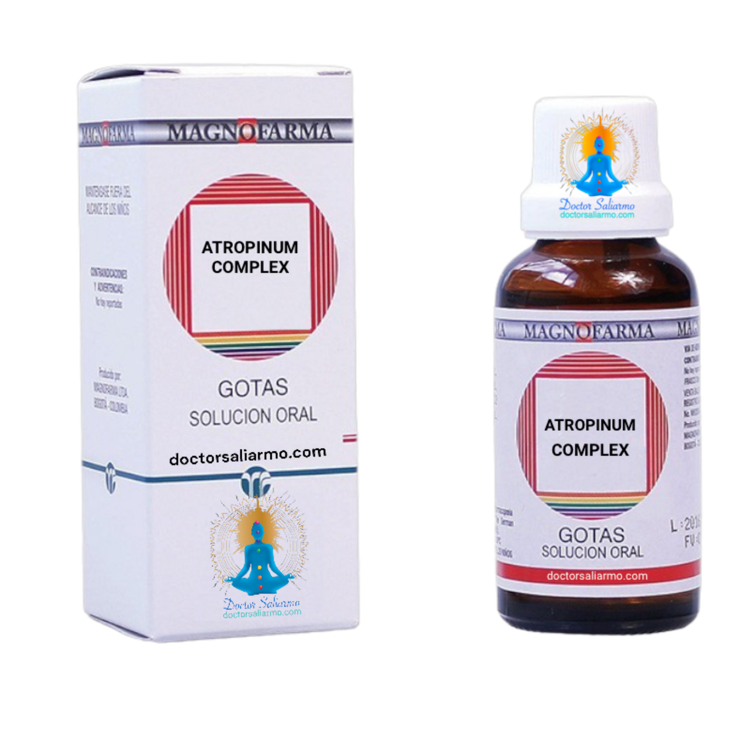 Atropinum medicamento homeopático indicado para ayudar en cólico biliar, cólico renal, cólico umbilical de los niños, tos espasmódica, tos ferina, dismenorrea.