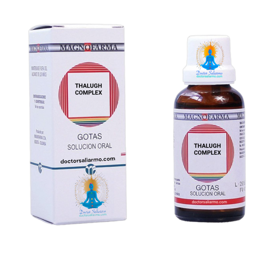 thalugh complex indicado como coadyuvante en el tratamiento de alteraciones de la función del sistema endocrino, deportistas de alto rendimiento, problemas de lactancia y deficiencias en el crecimiento.